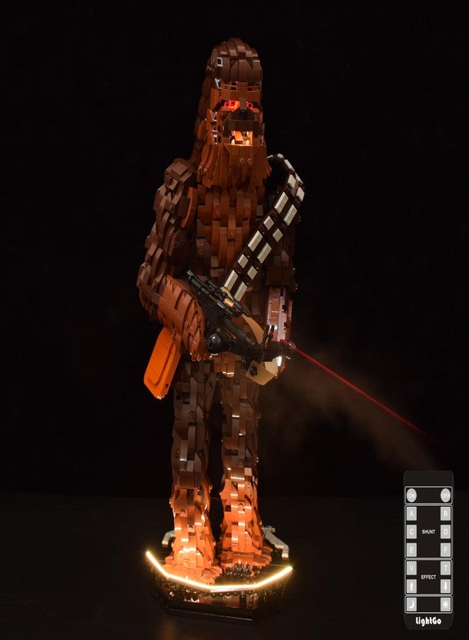 LightGo LED Lighting Kit Designed for Star Wars Compatible with Lego Chewbacca 75371 Building Set - Not Include Model（Remote Version） - Image 1